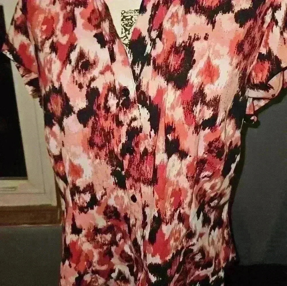 Fred David Petite Womans Blouse Size Xl - Picture 6 of 10